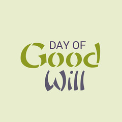 Good day will come.