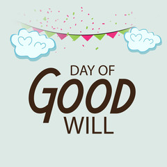 Good day will come.