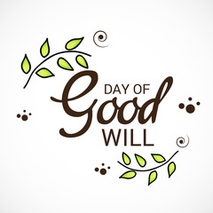 Good day will come.