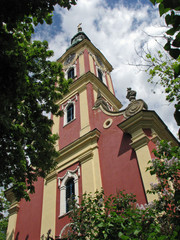 Fototapeta na wymiar Serbian orthodox church in Szentendre, Hungary