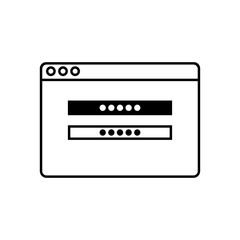 Enter the password and login to the web page sign.