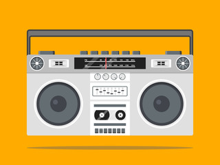 boombox vector icon illustration