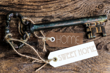 clés étiquettes : home sweet home