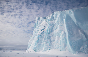 Icebergs in Baffin Island