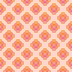 Vector ornament seamless pattern wallpaper