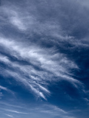 Blue Sky and Cloud Background