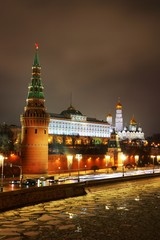 Obraz premium Postacard view of Moscow.