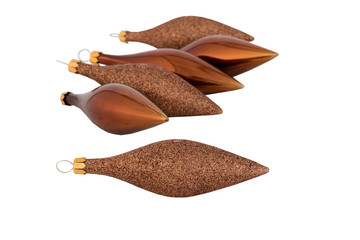 Christmas decoration isolated on white background