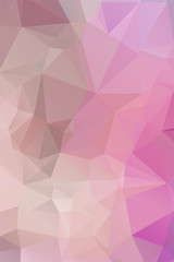 Low Poly abstract background with colorful triangular polygons with a brilliant