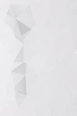 Low Poly abstract background with colorful triangular polygons with a brilliant