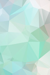 Low Poly abstract background with colorful triangular polygons with a brilliant