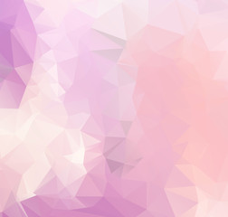 Low Poly abstract background with colorful triangular polygons with a brilliant
