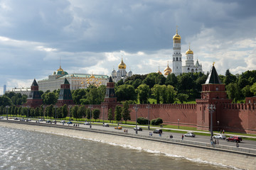 Fototapeta premium View of the Moscow Kremlin