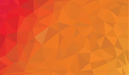 Low Poly abstract background with colorful triangular polygons with a brilliant