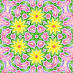 Abstract watercolor pattern