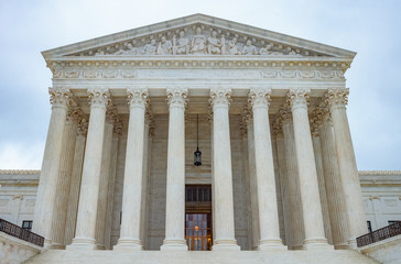 Naklejka premium The historic monuments of Washington