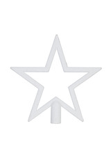 Chiristmas Star (Clipping path!) isolated on white background