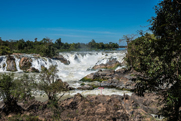 Laos - Nakasong - die 4000 Inseln - Khone Phapheng Wasserfall