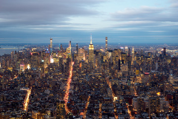 New York city midtown skyline - Stati uniti 