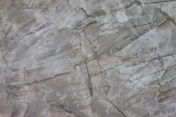 Texture of vintage gray cement wall for background.