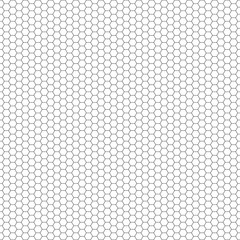 Grid seamless background. Hexagonal cell texture