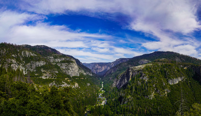 Yosemite National Park (Panoramic view)