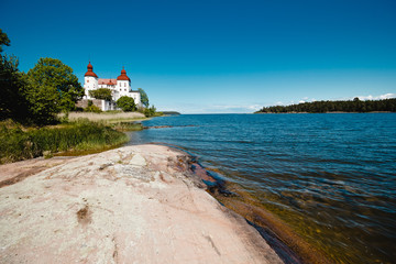 Vänern See in Schweden, Schloss Läckö, Lidköping