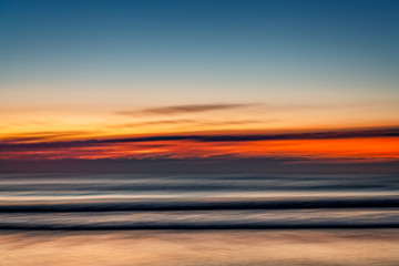 Obraz premium Sunrise on South Carolina's seashore