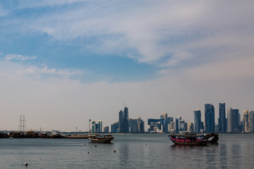 Qatar dhows