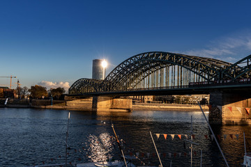 Obraz premium Köln Hohenzollern