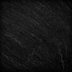 Dark grey black slate background or texture.