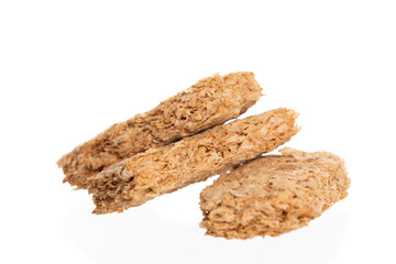 Whole grain wheat biscuits breakfast cereal