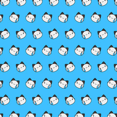 Street cat - emoji pattern 54