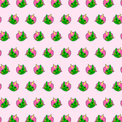 Unicorn - emoji pattern 70