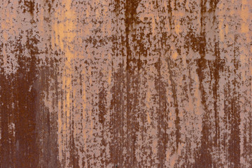 Surface of rusty sheet metal. Grunge texture.