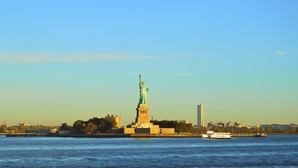 Widok na Statuę Wolności, New York