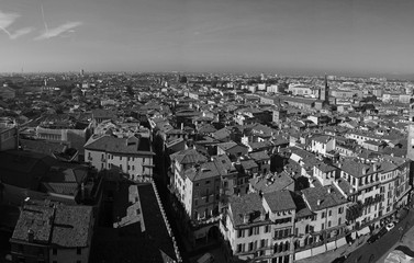 Panorama of the city of Verona, Italy