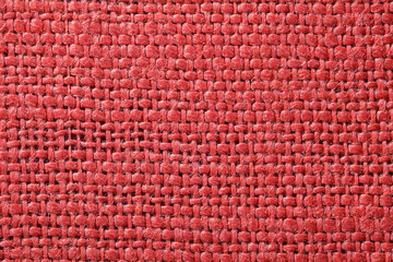 Red fabric texture. Red cloth background. Close up view of red fabric texture and background. Abstract background and texture for designers.