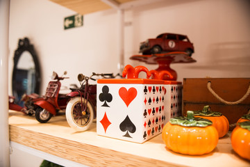 kitchen utensils on wooden table