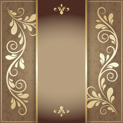 luxury background for the menu and invitation card