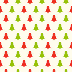 Concept of background with Christmas trees. Vector.
