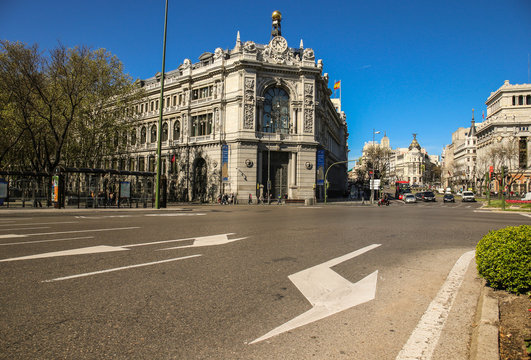 Bank Of Spain, Madrid