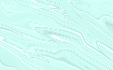 Fototapeta na wymiar Marble light green color with the effect of 3d, beautiful background for wallpaper. Texture of waves and divorces of abstract shapes, a template for various purposes.