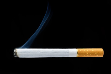 Cigarette smoke cigarette butt