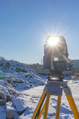 Assistant surveyor and surveying equipment for topographic and cadastral survey