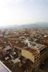 Malaga z góry