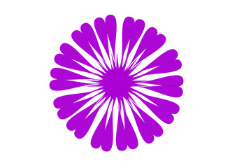 fleur mauve en gros plan © Patryssia