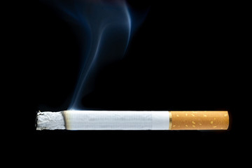 Cigarette smoke cigarette butt