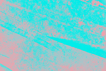 pink and blue paint brush strokes background 