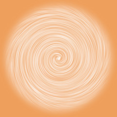 Background circle spiral swirl orange
